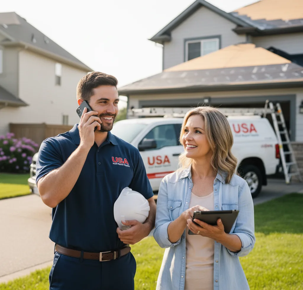 USA Roof Repair Experts customer support in Sabillasville